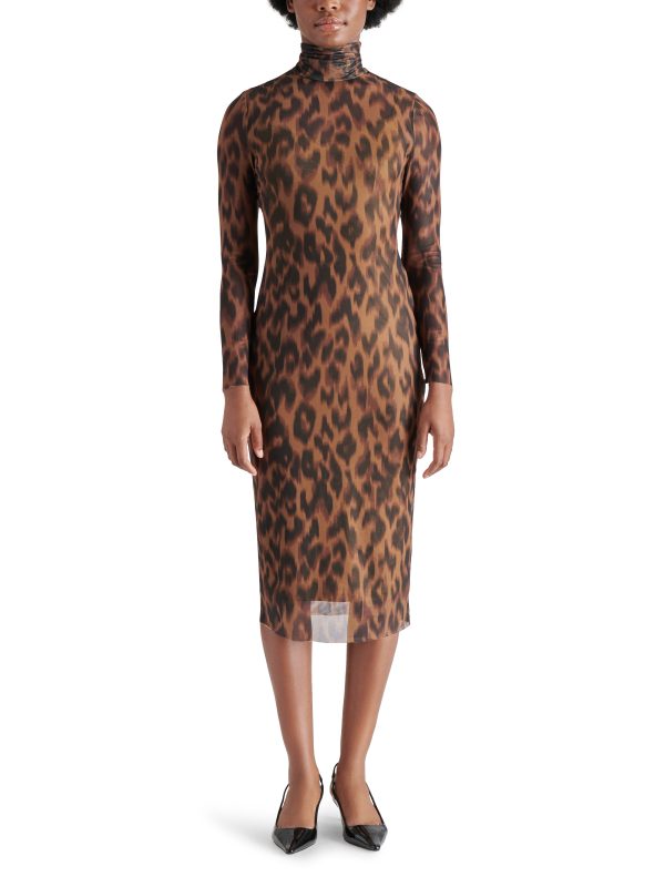 VIVIENNE DRESS TOFFEE For Discount