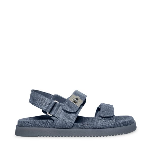 Mona Sandal DENIM FABRIC Online Sale