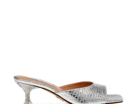 ALAYAH SILVER CROC Fashion