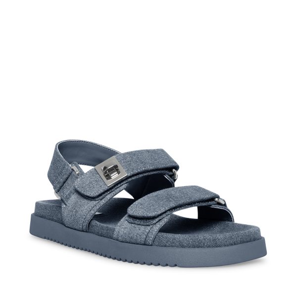 Mona Sandal DENIM FABRIC Online Sale