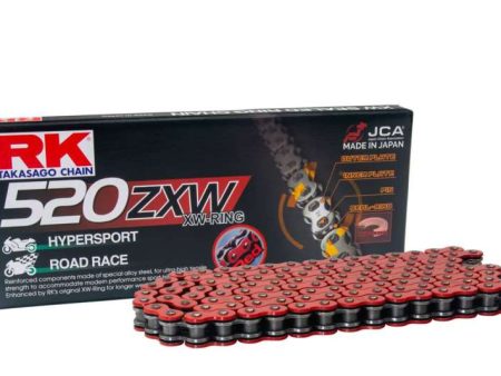 RK Chain RR520ZXW-100FT XW-Ring - Red Fashion