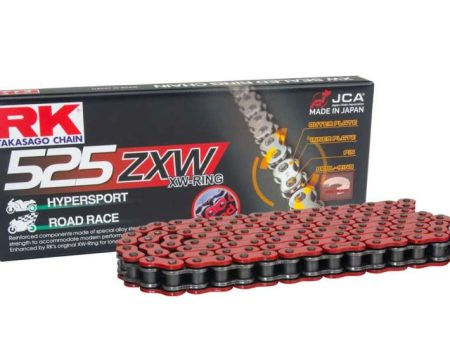 RK Chain RR525ZXW-120L XW-Ring - Red Sale