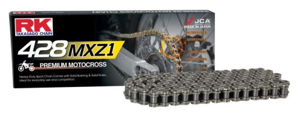 RK Chain 428MXZ1-122L - Natural For Sale