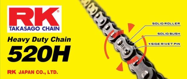 RK Chain RK-M 520H-114L - Natural For Discount