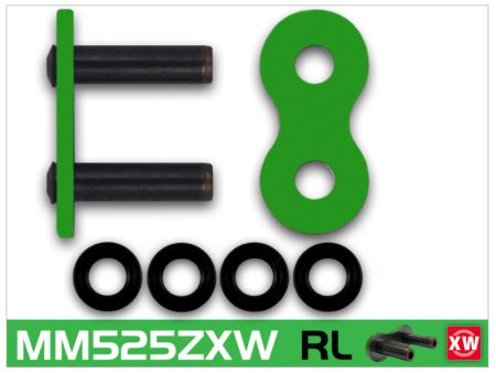 RK Chain MM525ZXW-RIVET - Green For Discount