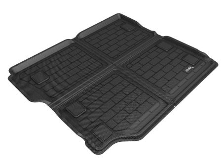 3D Maxpider 18-24 Jeep Wrangler Unlimited (Jl) W  Sub No Flat Floor Cross Fold Kagu Blk Cargo Liner Online now